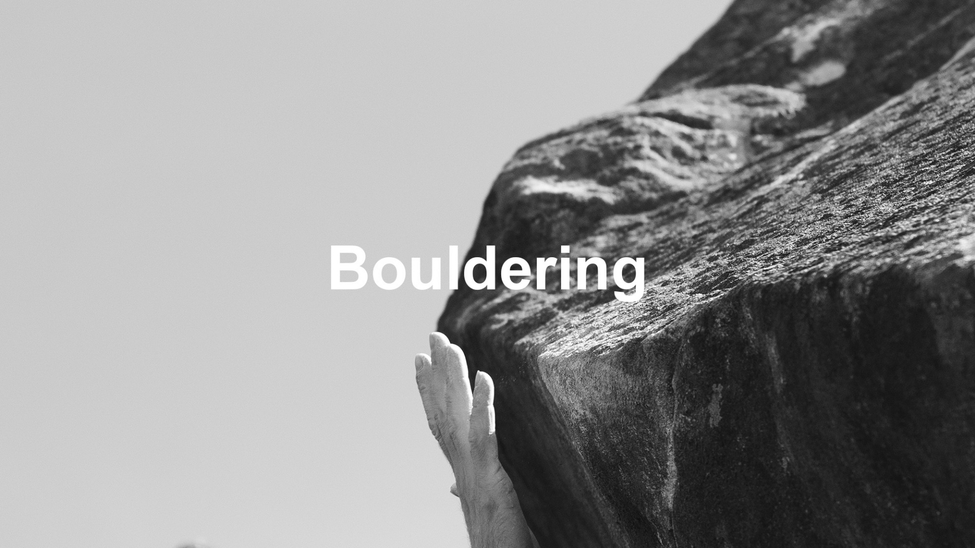 Bouldering